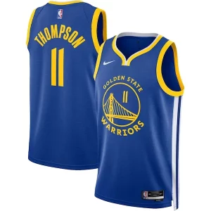 Ideal Klay Thompson Golden State Warriors Nike Unisex Swingman Jersey Icon Edition Royal/White