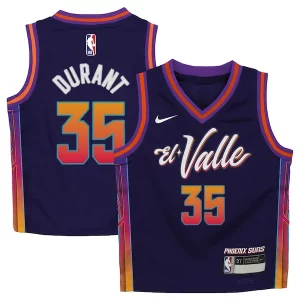 Maravilloso Elegante Kevin Durant Phoenix Suns Nike Toddler 2023/24 Swingman Replica Jersey City Edition Purple