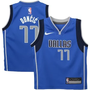 Perfecto Moderno Original Luka Dončić Dallas Mavericks Nike Preschool Swingman Player Jersey Icon Edition Blue