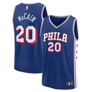 Bonito Original Jared McCain Philadelphia 76ers Youth 2024 NBA Draft Fast Break Player Jersey Icon Edition Royal