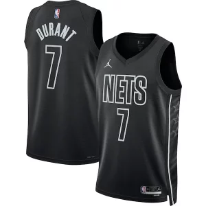 Versátil Moderno Kevin Durant Brooklyn Nets Jordan Brand Unisex Swingman Jersey Statement Edition Black