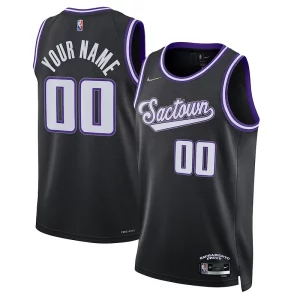 Perfecto Magnífico Versátil Sacramento Kings Nike 2021/22 Swingman Custom Jersey City Edition Black