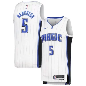 Chulo Estupendo Paolo Banchero Orlando Magic Nike Unisex Swingman Jersey Association Edition White