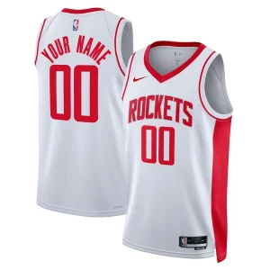 Robusto Increíble Houston Rockets Nike Unisex Swingman Custom Jersey White Association Edition