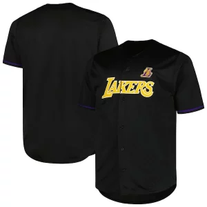Clásico Los Angeles Lakers Profile Big & Tall Pop Jersey Black