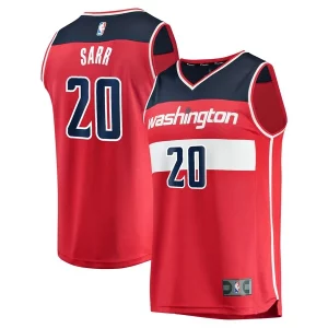 Maravilloso Moderno Original Alexandre Sarr Washington Wizards Fast Break Replica Player Jersey Icon Edition Red