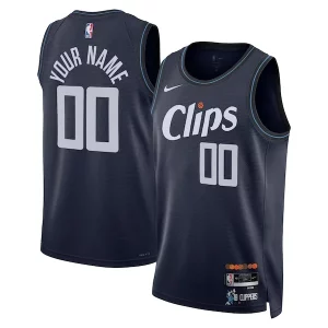 Bonito LA Clippers Nike Unisex 2023/24 Custom Swingman Jersey Navy City Edition
