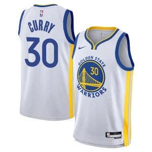 Elegante Estupendo Duradero Stephen Curry Golden State Warriors Nike Youth Swingman Jersey Association Edition White