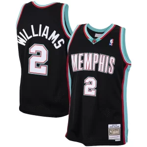 Increíble Jason Williams Memphis Grizzlies 2001/02 Hardwood Classics Swingman Jersey Black