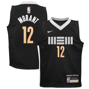 Moderno Práctico Ja Morant Memphis Grizzlies Nike Toddler Swingman Replica Jersey City Edition Black
