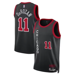 Resistente Atractivo Exquisito DeMar DeRozan Chicago Bulls Nike Unisex 2023/24 Swingman Jersey Black City Edition