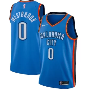 Encantador Moderno Russell Westbrook Oklahoma City Thunder Nike Swingman Player Jersey Icon Edition Blue