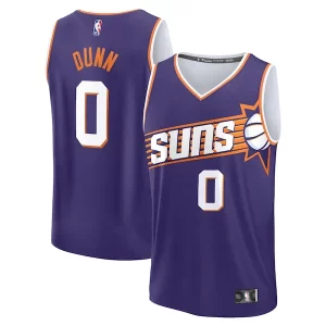 Fácil de llevar Ryan Dunn Phoenix Suns Youth 2024 NBA Draft Fast Break Player Jersey Icon Edition Purple