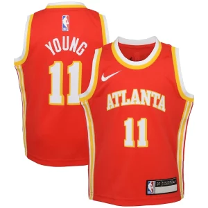 Magnífico Chulo Trae Young Atlanta Hawks Nike Toddler Swingman Player Jersey Icon Edition Red