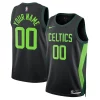 Ideal Boston Celtics Nike Unisex 2024/25 Custom Swingman Jersey City Edition Black