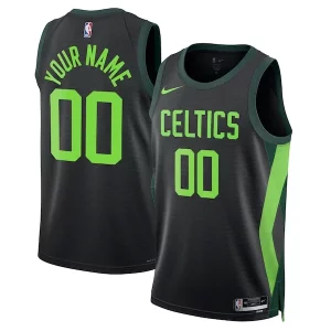 Ideal Boston Celtics Nike Unisex 2024/25 Custom Swingman Jersey City Edition Black