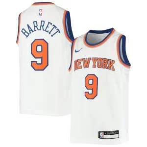 Elegante Exquisito Magnífico RJ Barrett New York Knicks Nike Youth Swingman Jersey Association Edition White