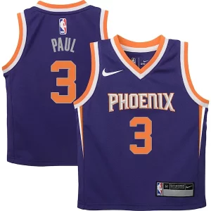 Robusto Clásico Chris Paul Phoenix Suns Nike Preschool 2021/22 Replica Jersey Icon Edition Purple