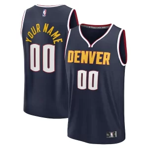 Comodo Denver Nuggets Fast Break Custom Jersey Icon Edition Navy/Blue