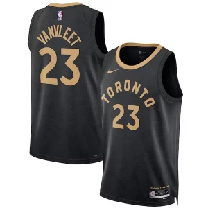 Bonito Fácil de llevar Fred VanVleet Toronto Raptors Nike Unisex 2022/23 Swingman Jersey City Edition Black