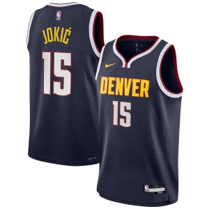 Clásico Nikola Jokic Denver Nuggets Nike Youth Swingman Jersey Icon Edition Navy