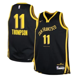 Práctico Duradero Bonito Klay Thompson Golden State Warriors Nike Youth Swingman Replica Jersey City Edition Black