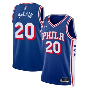 Único Lujoso Atractivo Jared McCain Philadelphia 76ers Nike Swingman Jersey Icon Edition Royal