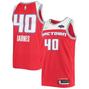 Elegante Robusto Original Harrison Barnes Sacramento Kings Nike Swingman Jersey Red