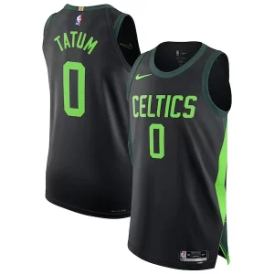 Fácil de llevar Sofisticado Jayson Tatum Boston Celtics Nike 2024/25 Authentic Player Jersey City Edition Black