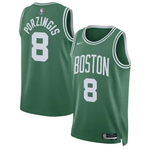 Magnífico Kristaps Porzingis Boston Celtics Nike Unisex Swingman Jersey Icon Edition Kelly Green