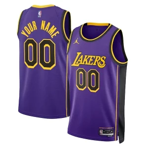 Resistente Exquisito Robusto Los Angeles Lakers Jordan Brand Unisex 2022/23 Swingman Custom Jersey Statement Edition Purple