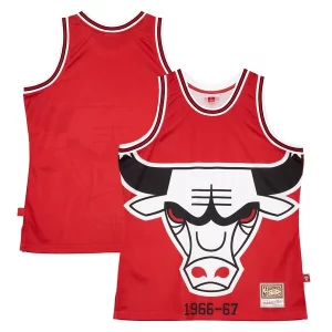 Encantador Chicago Bulls Hardwood Classics Blown Out Fashion Jersey Red
