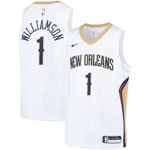Duradero Zion Williamson New Orleans Pelicans Nike Youth Swingman Player Jersey Association Edition White/Navy
