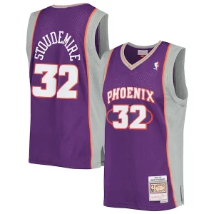 Ideal Resistente Amar'e Stoudemire Phoenix Suns 2001/02 Hardwood Classics Swingman Jersey Purple/White