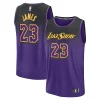 Atractivo Duradero Elegante LeBron James Los Angeles Lakers Youth 2024/25 Fast Break Player Jersey City Edition Purple