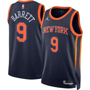 Elegante Estupendo RJ Barrett New York Knicks Jordan Brand Unisex Swingman Jersey Statement Edition Navy