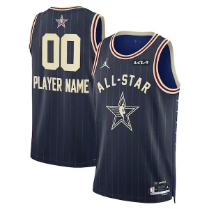 Clásico Jordan Brand Unisex 2024 NBA All Star Game Swingman Custom Jersey Navy