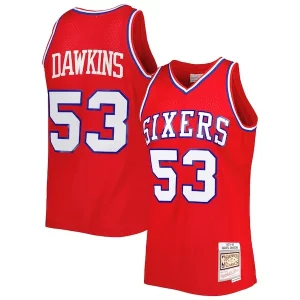 Genial Fantástico Comodo Darryl Dawkins Philadelphia 76ers Hardwood Classics 1979/80 Swingman Jersey Red