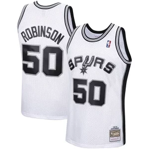 Maravilloso David Robinson San Antonio Spurs 1998/99 Hardwood Classics Swingman Jersey White