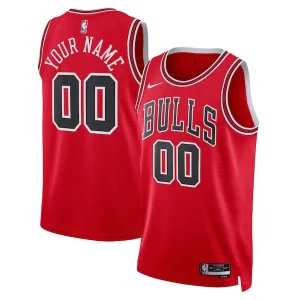 Perfecto Chicago Bulls Nike Unisex Swingman Custom Jersey Red Icon Edition