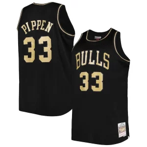 Elegante Scottie Pippen Chicago Bulls Big & Tall Hardwood Classics 1997/98 Swingman Jersey Black