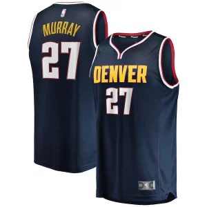 Versátil Jamal Murray Denver Nuggets 2019/20 Fast Break Replica Player Jersey Icon Edition Navy