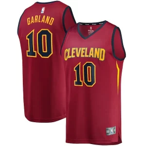 Clásico Increíble Darius Garland Cleveland Cavaliers Youth Replica Fast Break Jersey Wine Icon Edition