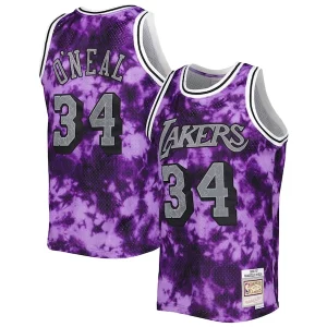 Delicioso Shaquille O'Neal Los Angeles Lakers 1996/97 Galaxy Swingman Jersey Purple