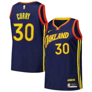 Atractivo Stephen Curry Golden State Warriors Nike Swingman Player Jersey City Edition Royal
