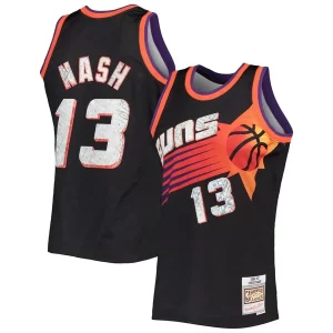 Duradero Steve Nash Phoenix Suns 1996/97 Hardwood Classics NBA 75th Anniversary Diamond Swingman Jersey Black
